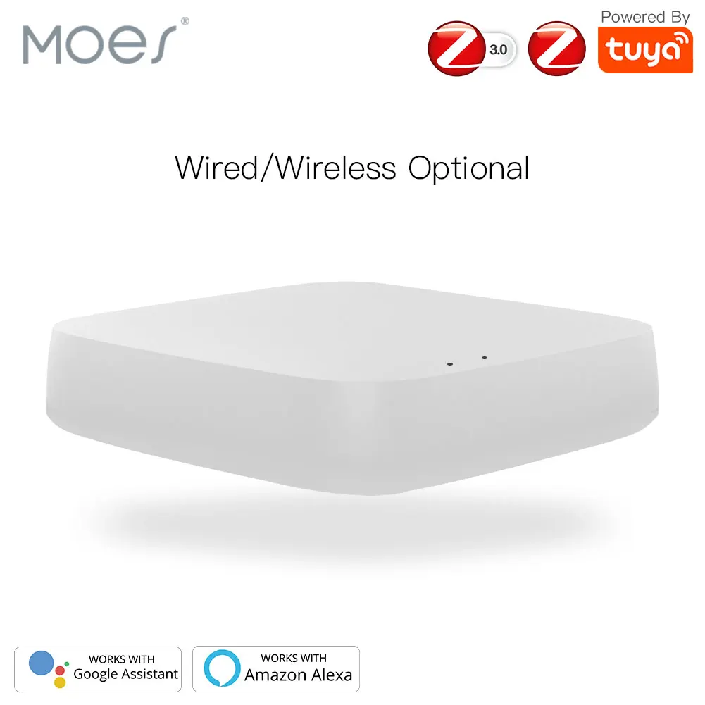 Беспроводной пульт дистанционного управления Tuya ZigBee хаб Smart Home Bridge приложение Life