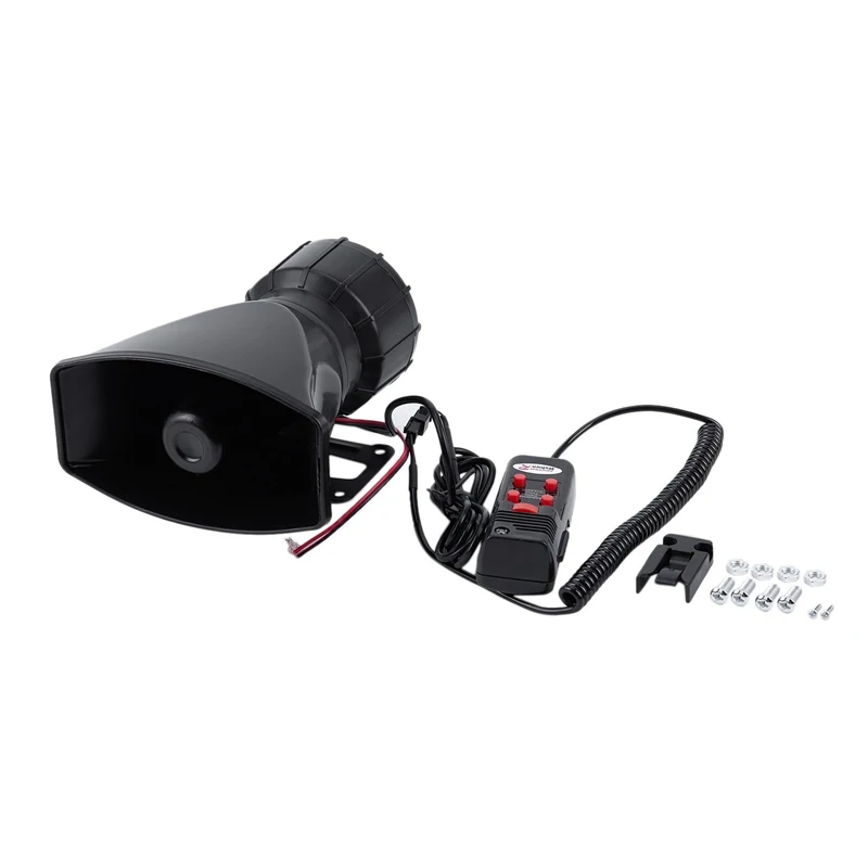 DC 12V 100W 300dB 5 звуков тон автомобильный громкий Воздушный Рог Сирена с микрофоном
