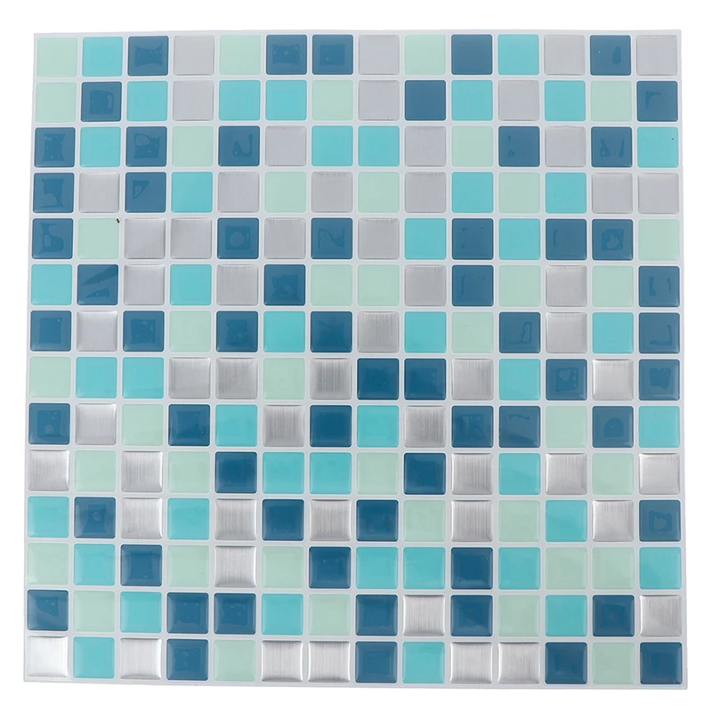 DIY Kitchen Bathroom wall Vinyl Self Adhesive Mosaic Tile Wall decal Sticker