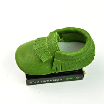 

Autumn/Spring Baby Shoes Newborn Boys Girls cow Leather Moccasins Sequin First Walkers Baby Shoes 0-18M baby schoentjes meisje