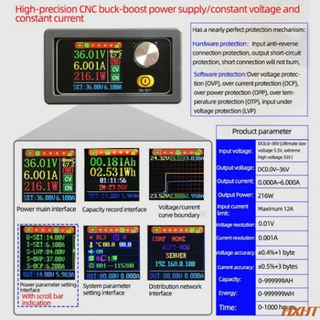 

DC DC Buck Boost Converter 6A Power Adjustable Regulated Power Supply Module