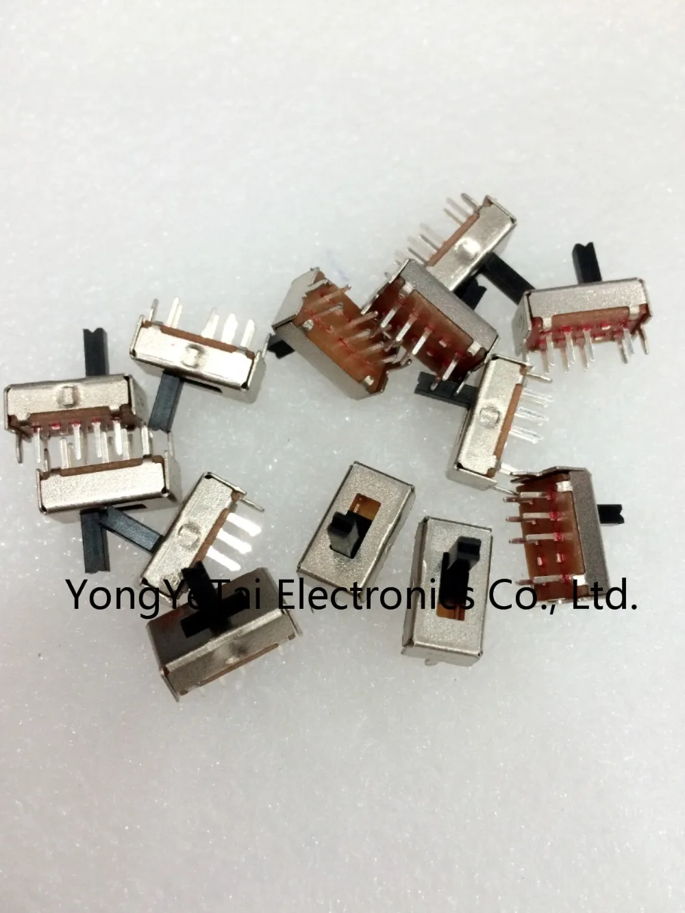 SS23D07 8 feet 3 files toggle switch double vertical sliding switch handle length 4MM bracket free shipping