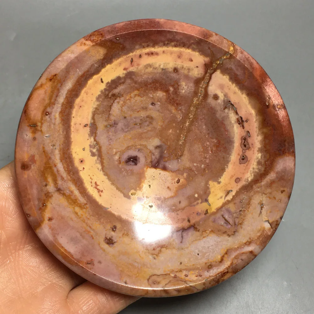 217g High quality Natural ocean quartz bowls healing ashtray crystals sale