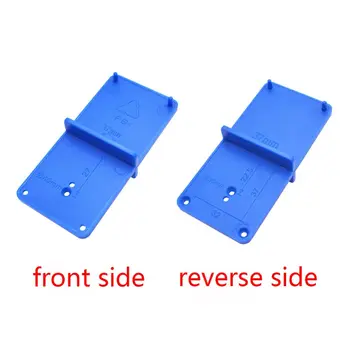 

35mm 40mm Hinge Hole Drilling Guide Locator Holes Opener Template Model Door Cabinets DIY Woodworking Tool