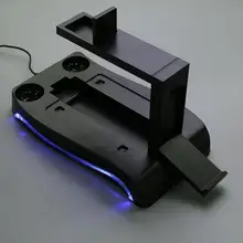 Зарядная док-станция для PS4 VR PS Move игровые контроллеры светодиодная подставка держатель для Playstation 4 вертикальная подставка игровые аксессуары