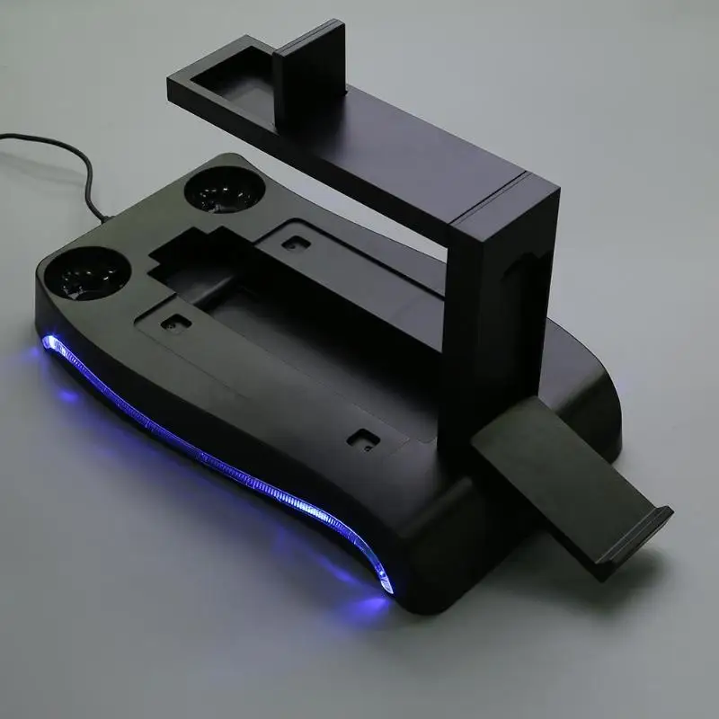  Charging Dock Station for PS4 VR PS Move Game Controllers LED Stand Holder For Playstation 4 Vertic