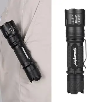 

SkyWolfEye T160 5-modes Torch Light Waterproof Battery Zoom LED Flashlight