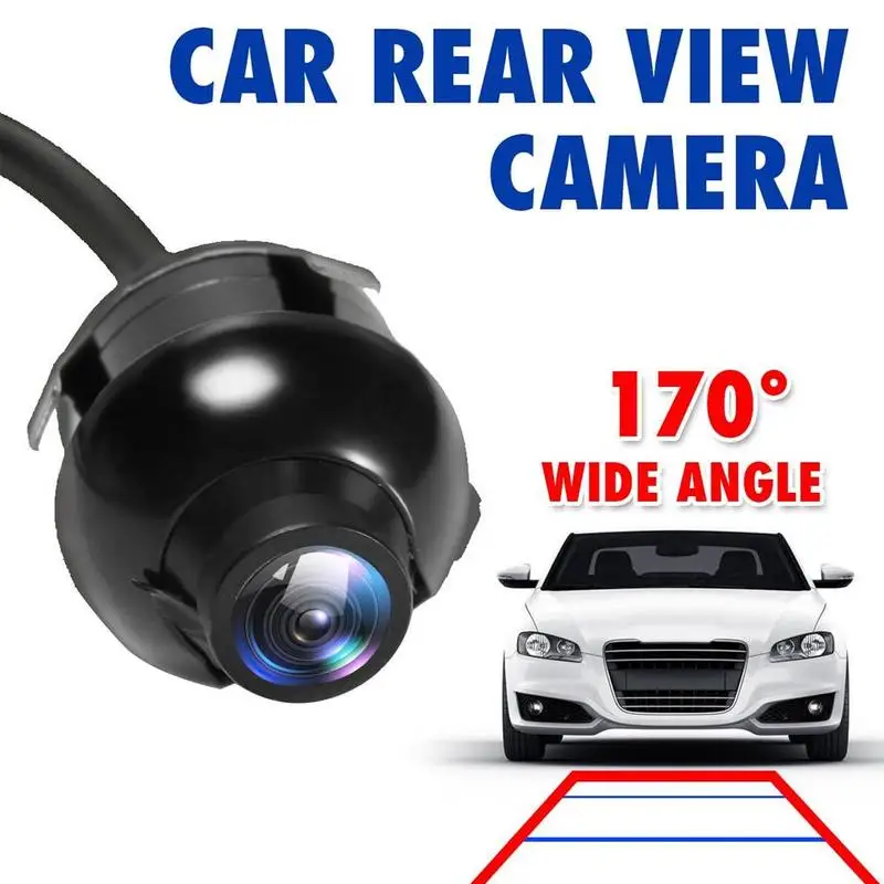 Автомобильная камера заднего вида HD ночного видения 360 градусов широкий угол обзора Автомобильная резервная камера водонепроницаемая автостоянка монитор