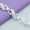 New 2022 Trendy 925 Sterling Silver White Chinese Dragon Chain Bracelets For Men Fashion Jewelry Pulseira Male ► Photo 2/6