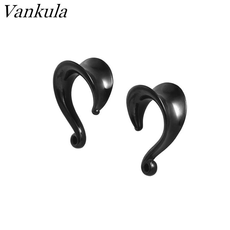 Vankula 12 шт. Новое поступление нержавеющая сталь Twist крючки PVD покрытие Подвески для ушей гири