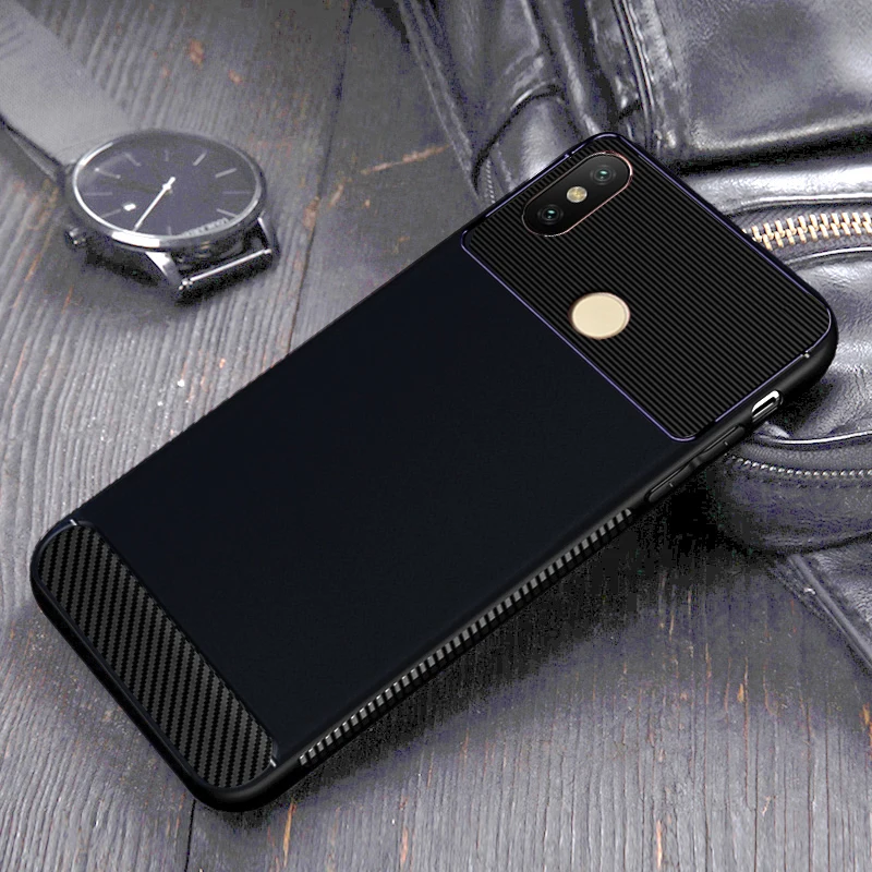 Чехол, чехол, чехол для Xiaomi Redmi Note 5 Pro Note5 мягкий на роскошный силиконовый простой, матовый Силиконовый защитная задняя панель для телефона Etui чехол s - Цвет: black