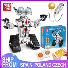 MOULD KING 15049 Creative Toys APP RC Robot Electric Building Blocks Intelligent Robot Bricks Kids DIY Toys Christmas Gifts