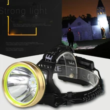 

Powerful Waterproof Headlamp Hiking Climbing Fishing Searchlight Hunting Headlamp Rechargeable Hoofdlamp Outdoor Lighting GTJ50