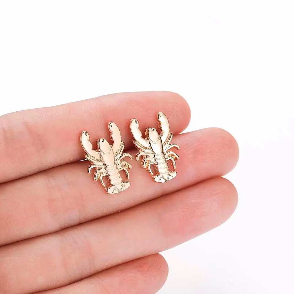 

CHENGXUN Punk Scorpion Stud Earrings for Women Men Cool Style Brass Animal Earrings Party Pub Jewelry Gift for Friends