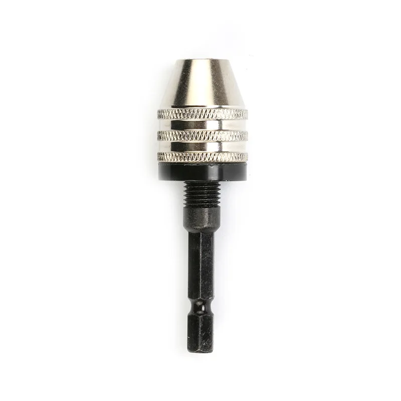 

0.3-6. 5 Mm Three-jaw Self-Centering Quick Change Chuck Hexagonal Shank Push-Back Chuck 1/4 Six Angle Rod Drill Chuck