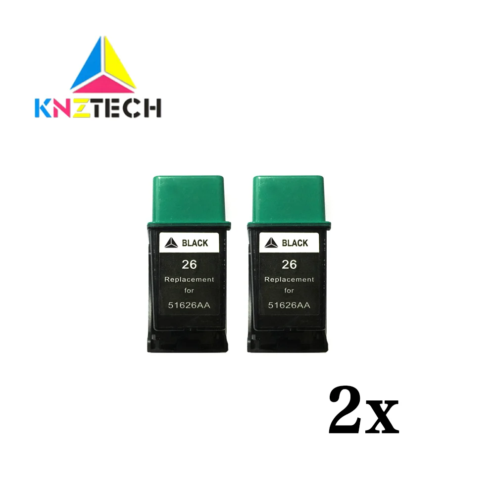 KNZ совместим с чернильным картриджем hp26 C51626A 26 DeskJet 200/320/340/400/500C/505K/540 | Компьютеры и