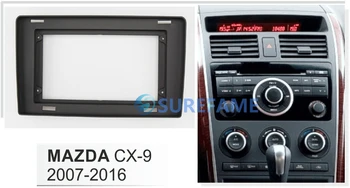 

10.1 inch Car Radio Facia Panel for MAZDA CX-9 CX9 2007-2016 Fascia Dash Kit Install Console Panel 10.1inch Plate Trim Bezel