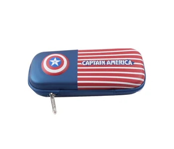 

Red the Avengers cartoon pencil box creative primary storage box large capacity pencil box free shipping