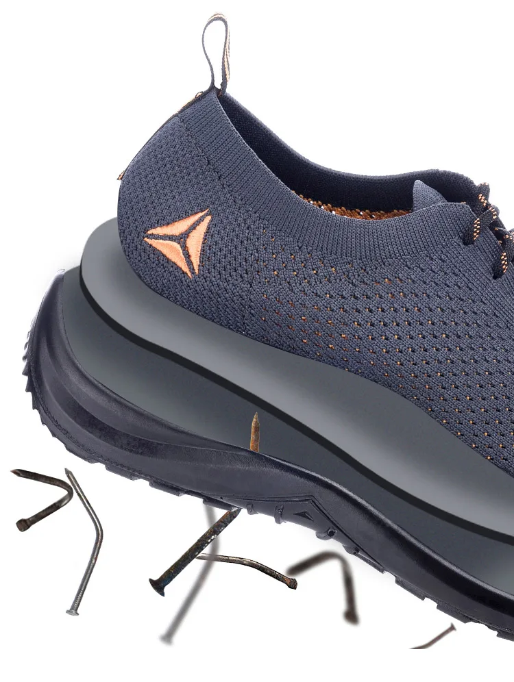Deltaplus Steel Toe Safety Shoes Summer Breathable Labor Shoes Lightweight Work Anti-smashing Puncture-proof Protective Footwear