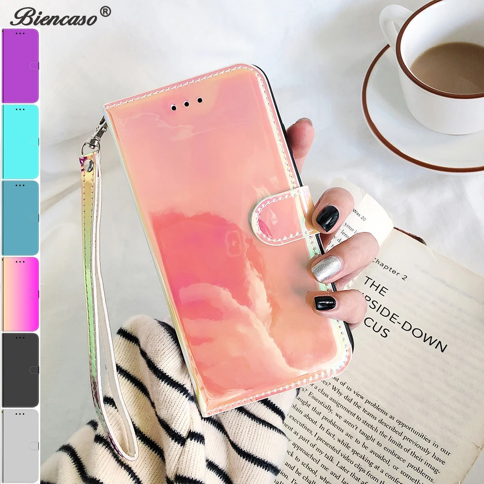 Зеркальный чехол для Huawei p40 P30 Pro Honor 10 20 Lite 10i 20i P smart 2020 кожаный 8A 8s Y5 2019 Y6 Y5P Y6P |