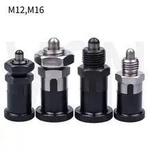 STOCK! PXRAN PARKN PXSAN PXSKN VCN214 Indexing Plungers ,Aluminum Knob , Fine Thread M12*1.5   M16*1.5