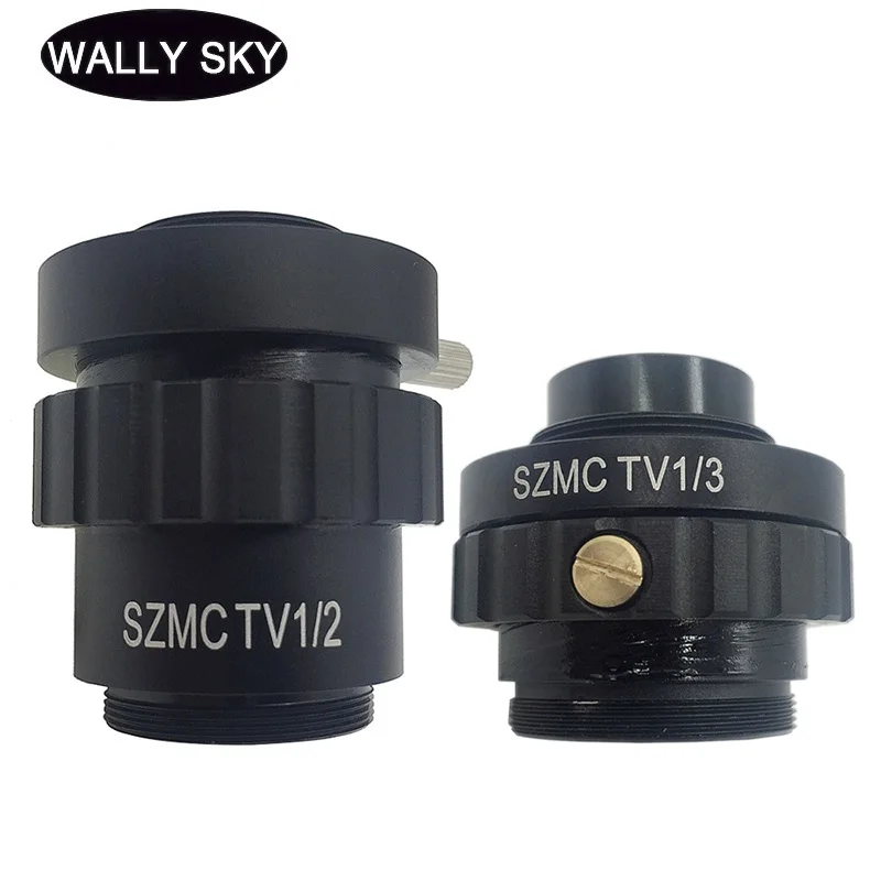 

0.3X 0.5X C-mount Lens 1/2 1/3CTV Microscope Camera Adapter for Video Digital Camera Trinocular Stereo Microscope Reduction Lens