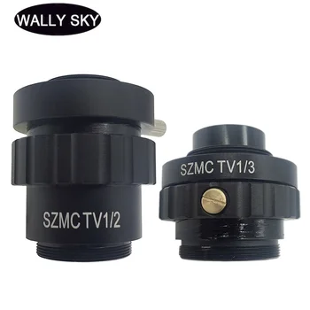 

0.3X 0.5X C-mount Lens 1/2 1/3CTV Microscope Camera Adapter for Video Digital Camera Trinocular Stereo Microscope Reduction Lens