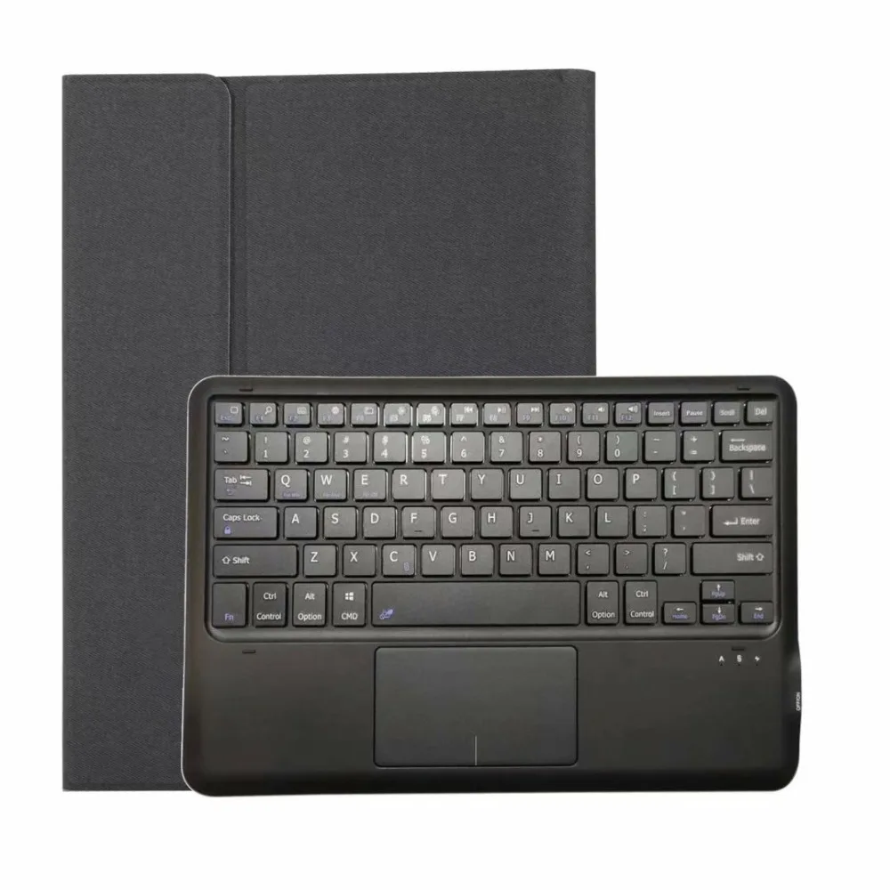 teclado com touchpad caneta slot magnético destacável
