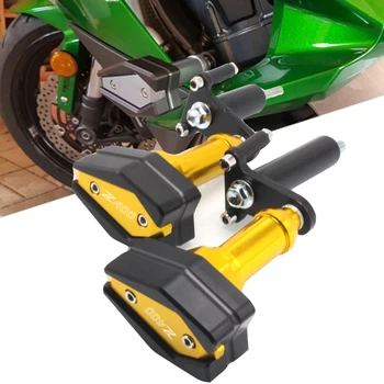 

CNC Motorcycle Falling Protection Frame Slider Fairing Guard Crash Pad Protector Motor For Kawasaki Z400 Z 400 Z-400 2018-2020