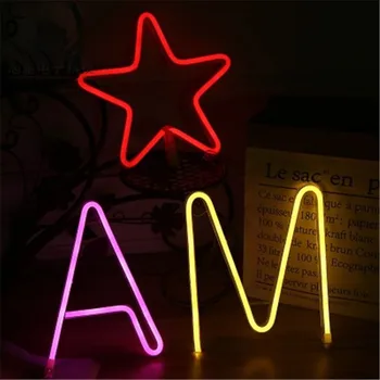 

Small Ins-style Night Lights Led NeonDecorations Neon Lights Full Series Of Christmas Warm Night Lights YK25