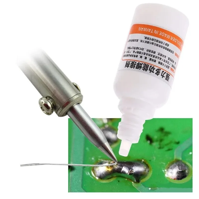 20/35/50ml Stainless Steel Liquid Flux Welding Solder HWY-800 Paste Flux Liquid Solders Water Durable Liquid Solder arc welding rods