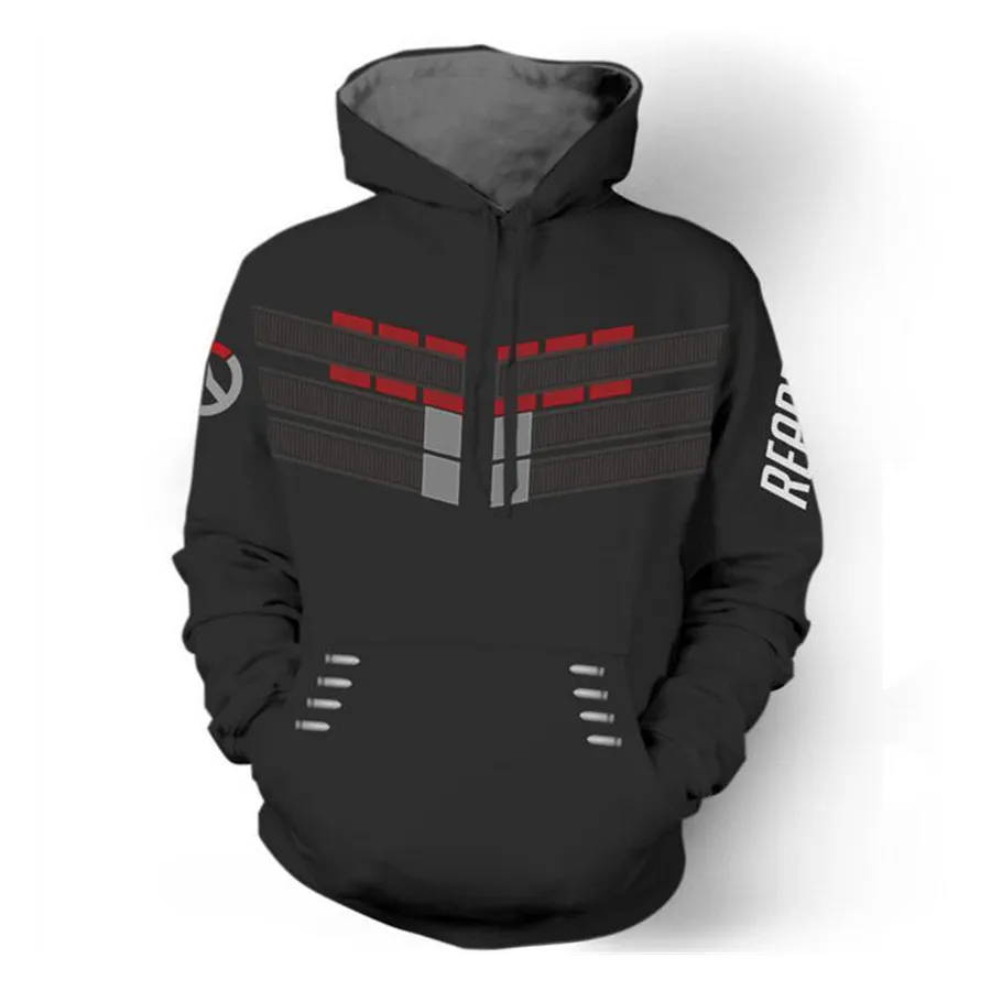 Goede OVERWATCH OW Nieuwe Hero SOMBRA Sweatshirts Hoodie Game Cosplay Kostuum Mannen Vrouwen Kapmantel Paar Hoodies