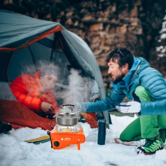 1.7KW Portable Space Heater Multifunctional Gas Heater Ceramic Heater  Adjustable Iron Stove Heater for Camping Tent Picnic - AliExpress