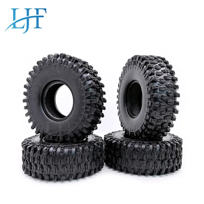 4 шт. 120 мм 1 9 "резиновые шины/колесные шины для 1:10 RC Rock Crawler Axial SCX10 90046 AXI03007 D90 D110 TF2