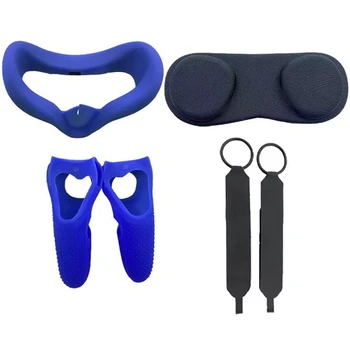 

VR Lens Protective Cover Silicone Case Handle Grip Strap Grip Cover for Quest Press Controller