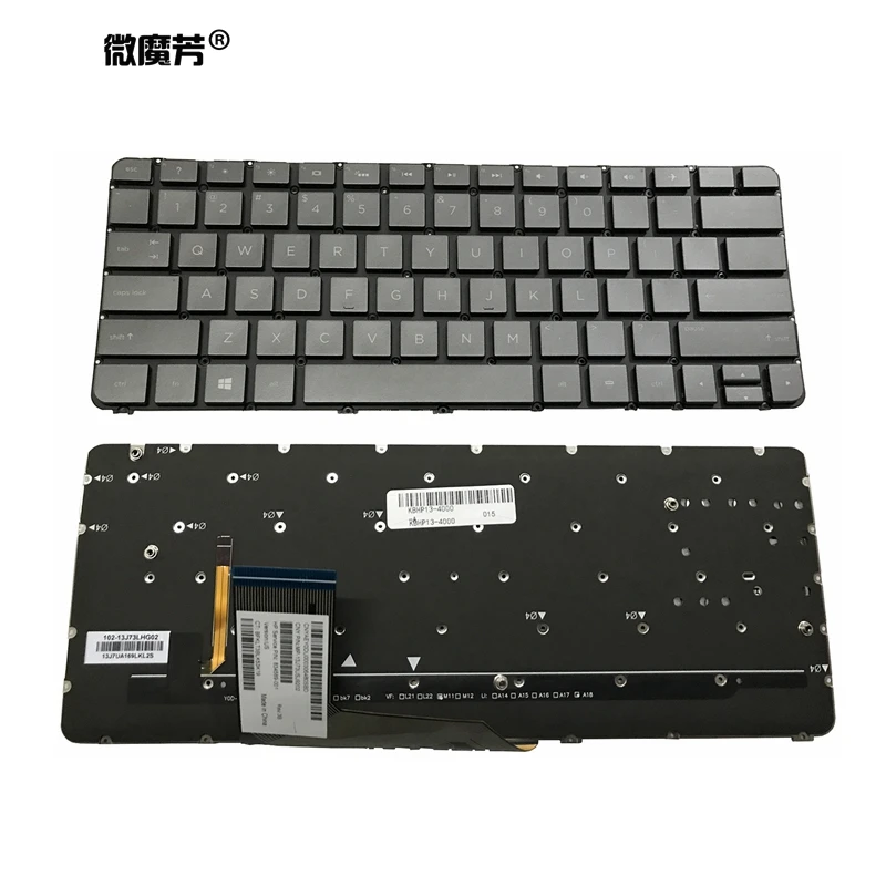 Новая Черная Клавиатура США для HP Spectre X360 13-4000 4103DX 4001 13T-4000 на английском языке |