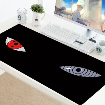 

Naruto Anime Mouse Pad Gamer Gaming Mousepad Fashion Computer Keyboard Desk Large Play Mats PC Rubber Large Lock Edge Mice Pads