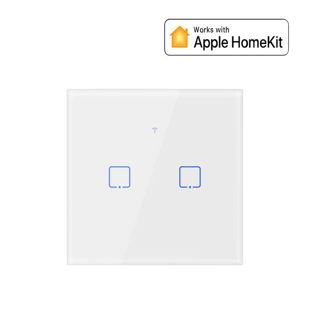 WiFi умная сенсорная панель светильник переключатель ON/OFF настенный выключатель