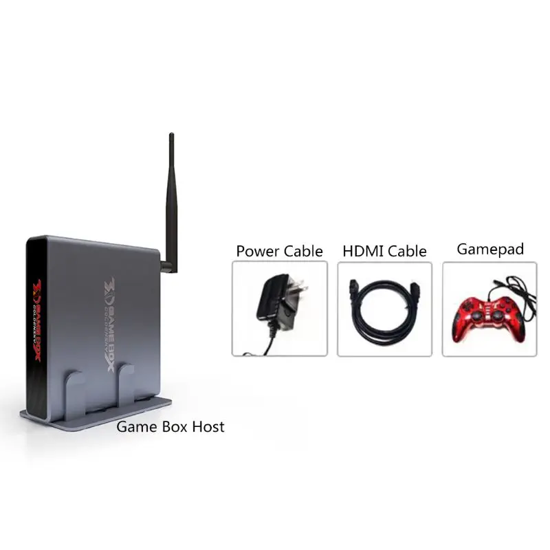 

4K H DMI TV Gaming Edition Host 3D Video Game Console Machine Build-In 2323 Game MOLA