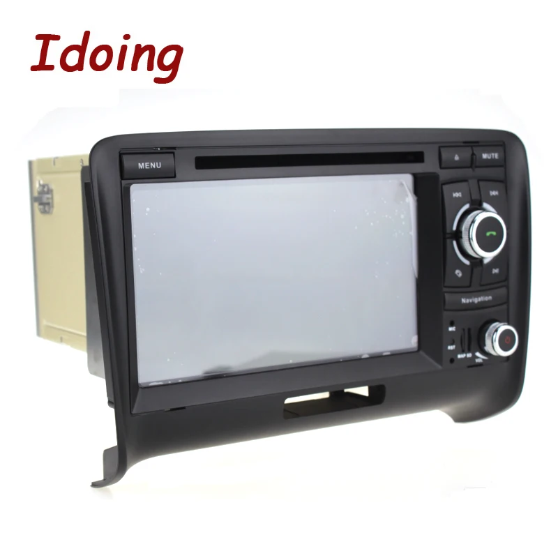 Flash Deal Idoing 7"2 din Andriod 9.0 Car Radio Video DVD Multimedia Player For Audi TT PX5 4G+64G Eight Core IPS screen GPS Navigation 4