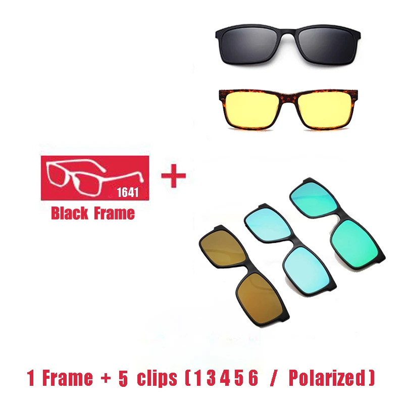 Polarized Magnet Clip Designer Eyewear