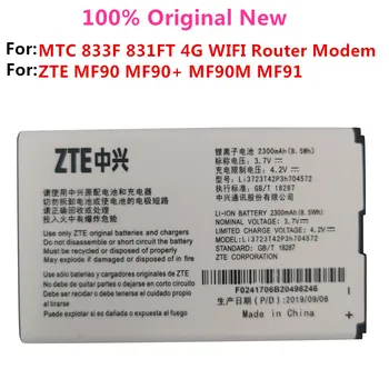 

Original New 2300mAh Li3723T42P3h704572 Battery For MTC 833F 831FT 4G WIFI Router Modem For ZTE MF90 MF90+ MF90M MF91 Batteries