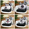2021 New 40*80CM Plush Husky Cute Cool Cushion  Simulated Husky Plush Toy Pillow Doll Lovely Lazy Cervical Noon Nap Cushion