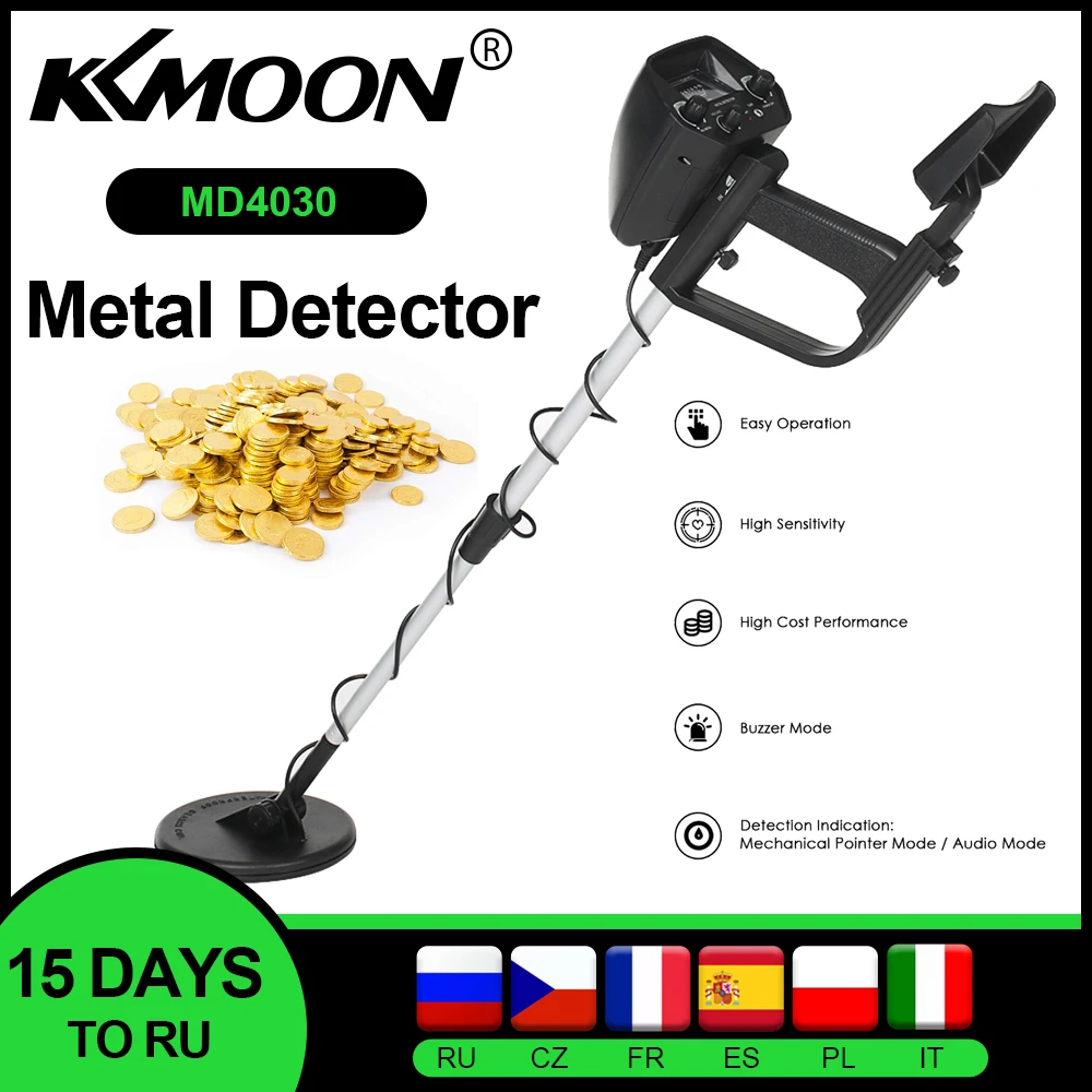 KKmoon MD4030 Metal Detector Gold Treasure Detector Underground Metal