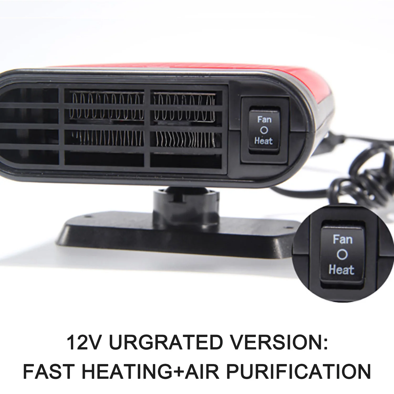 12V 150W фары для автомобиля подушка безопасности-Портативный транспортного средства тепла вентилятор охлаждения быстрый нагрев лобового стекла снег размораживание устройства авто согревающий аксессуары