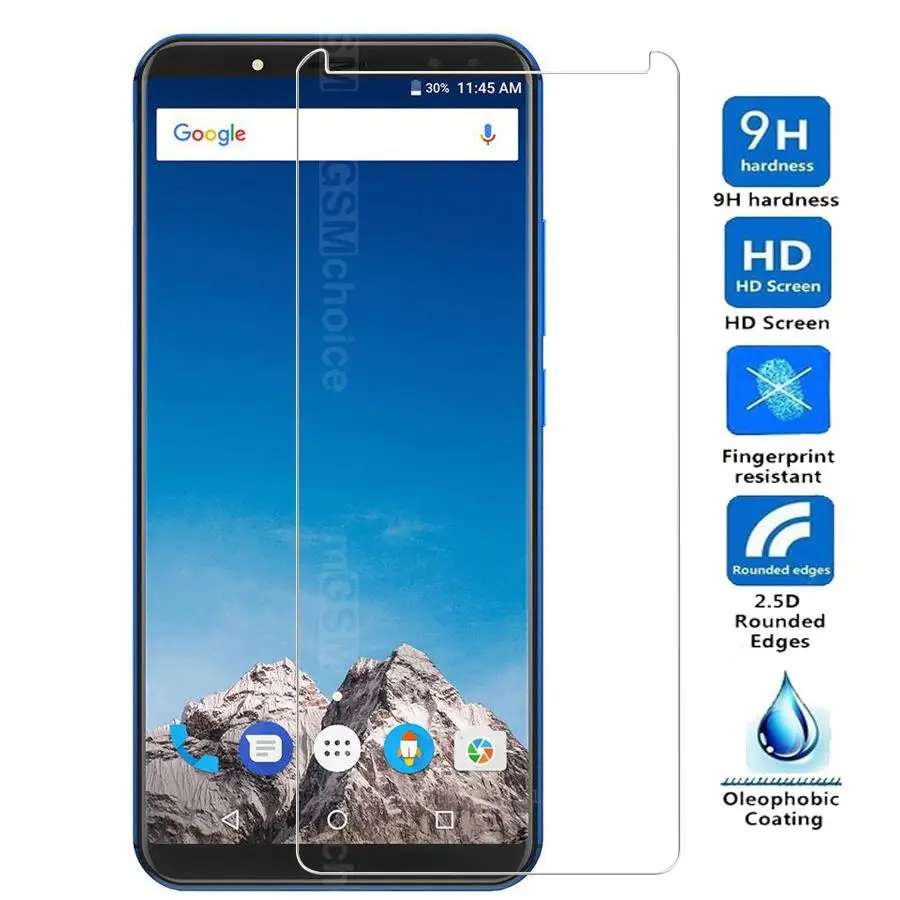 

For Vernee X Tempered Glass Front Protective Glass Screen Protector Transparent For VerneeX