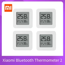 2020 в наличии Xiaomi Mijia Bluetooth термометр 2 беспроводной смарт-Электрический цифровой термометр-гигрометр работать с Mijia APP 2020 в наличии Xiaomi Mijia Bluetooth термометр 2 беспроводной смарт-Электрический цифровой термометр-гигрометр работать с Mijia APP