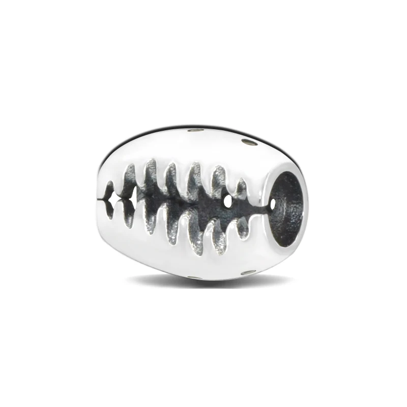 

New Arrival 100% 925 Sterling Silver Beads,Sparkling Coffee Bean Shell Charms fit Original Pandora Bracelets Gift jewelry