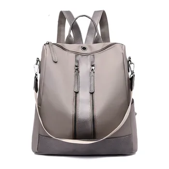 

ACELURE Casual Fashion Nylon Backpack Solid Color High Capacity Daypack for Female Bagpack Large Travel Bag Pack Girl School Bag