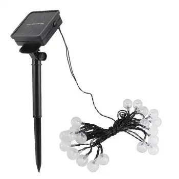 

Yard solar lights for garden decoration 20 LED Spherical Solar String Light Waterproof Garden Decoration String (Colour